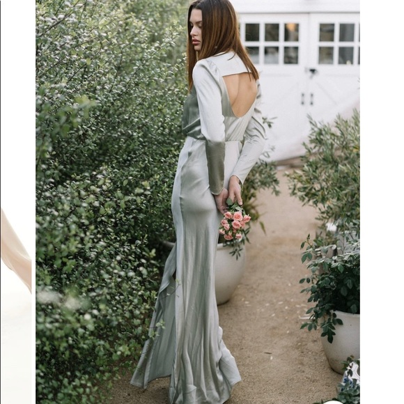 Satin Wedding Gown by Stone Cold Fox - Picture 3 of 3
